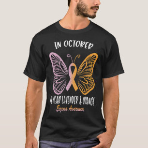 Ekzembewusstsein im Oktober tragen wir Lavendel & T-Shirt