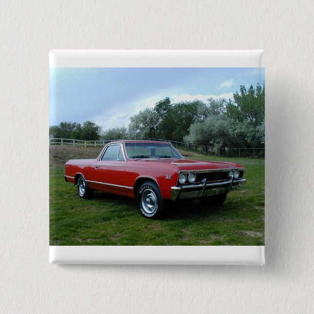 EL 1967 Chevrolet-Chevelle Camino Button (Vorderseite)