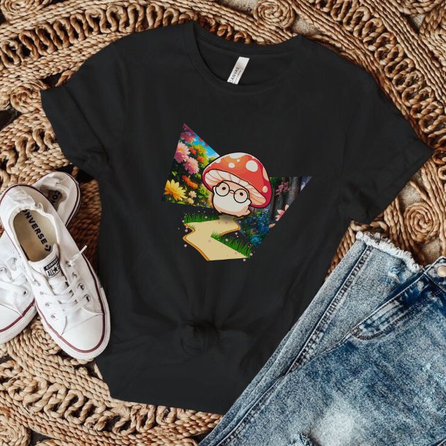 El adorable hongo con lentes T-Shirt (Von Creator hochgeladen)