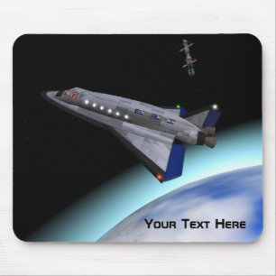 El Al Maslool Space Shuttle Mousepad