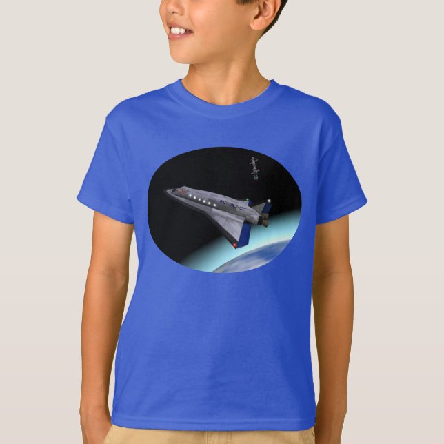 El Al Maslool Space Shuttle T-Shirt (Vorderseite)