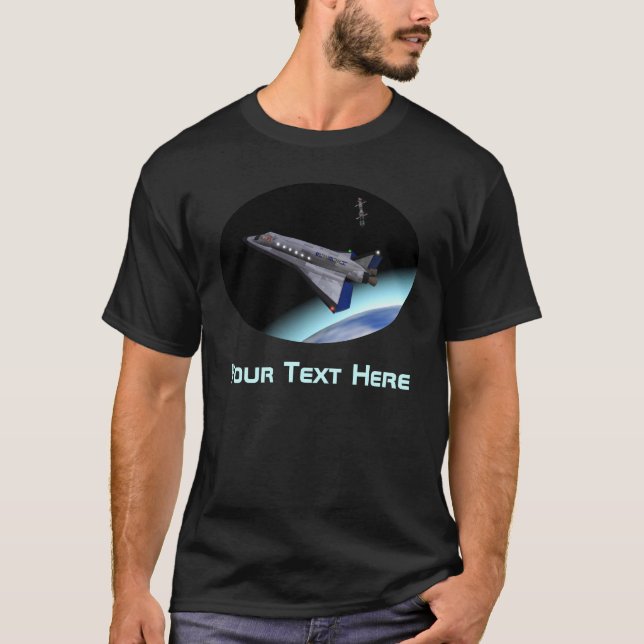 El Al Maslool Space Shuttle T-Shirt (Vorderseite)