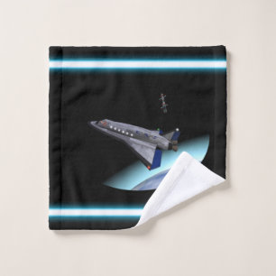 El Al Maslool Space Shuttle Waschlappen