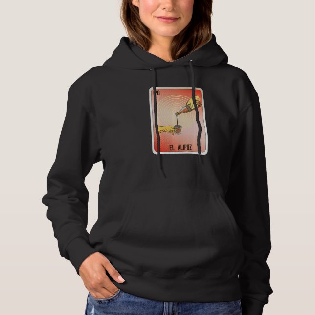 El Alipuz Mexican Slang Lottery Bingo Cards   Hoodie (Vorderseite)