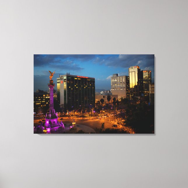 El Angel De Independencia, mexikanische Sehenswürd Leinwanddruck (Vorderseite)