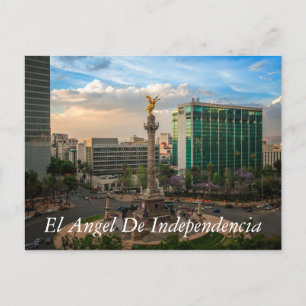 El Angel De Independencia Postkarte