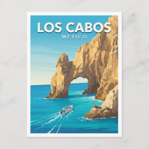 El Arco de Cabo San Lucas Mexiko Reise Souvenir Postkarte