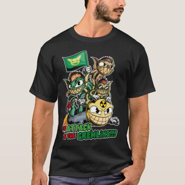 El Ataque de los Gremlins T-Shirt (Vorderseite)