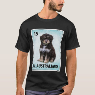 El Australiano Mexiko Aussiedoodle Cards T-Shirt