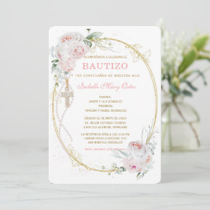 El Bautizo y Primer Añito invitación de nuestra hi Einladung