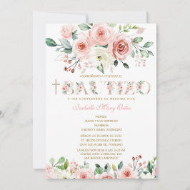 El Bautizo y Primer Añito invitación de nuestra hi Einladung