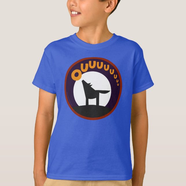 EL BUHO BOO - Lobo T-Shirt (Vorderseite)