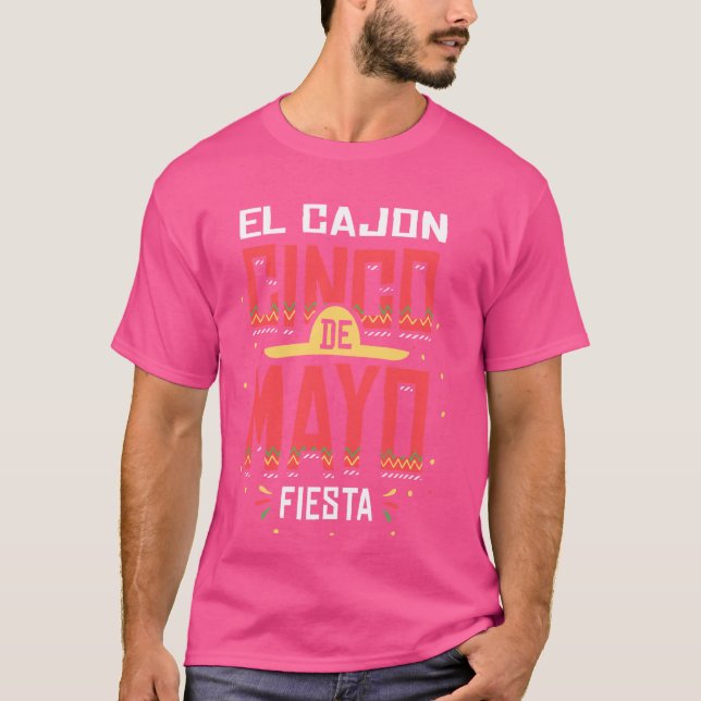 El Cajon California Cinco de Mayo Celebration Gesc T-Shirt (Vorderseite)