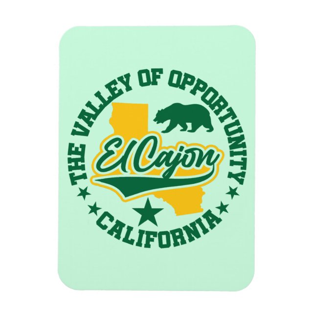 El Cajon, Kalifornien Magnet (Vertikal)