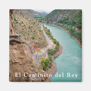 El Caminito del Rey Ansicht 3 Magnet