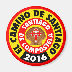 El Camino de Santiago 2016 Magnet