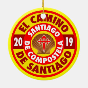 El Camino De Santiago 2019 Keramik Ornament
