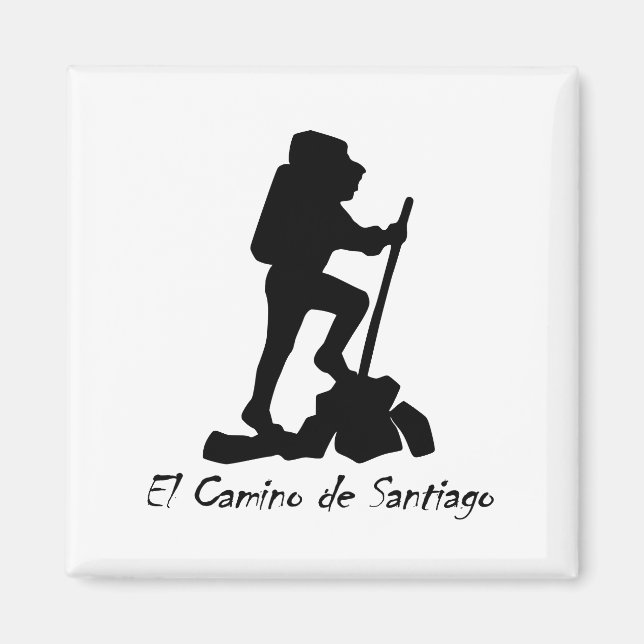 El Camino de Santiago - Bucket List Hip Magnet (Vorne)