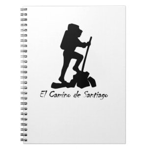 El Camino de Santiago - Bucket List Hip Notizblock