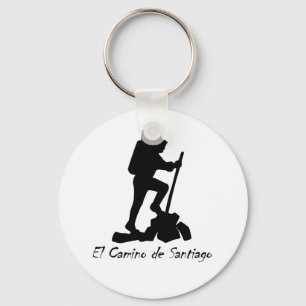 El Camino de Santiago - Eimerliste-Wanderung Schlüsselanhänger