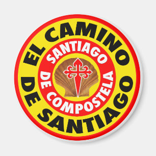 El Camino de Santiago Magnet