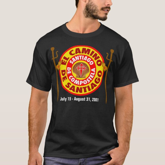 El Camino De Santiago T-Shirt (Vorderseite)