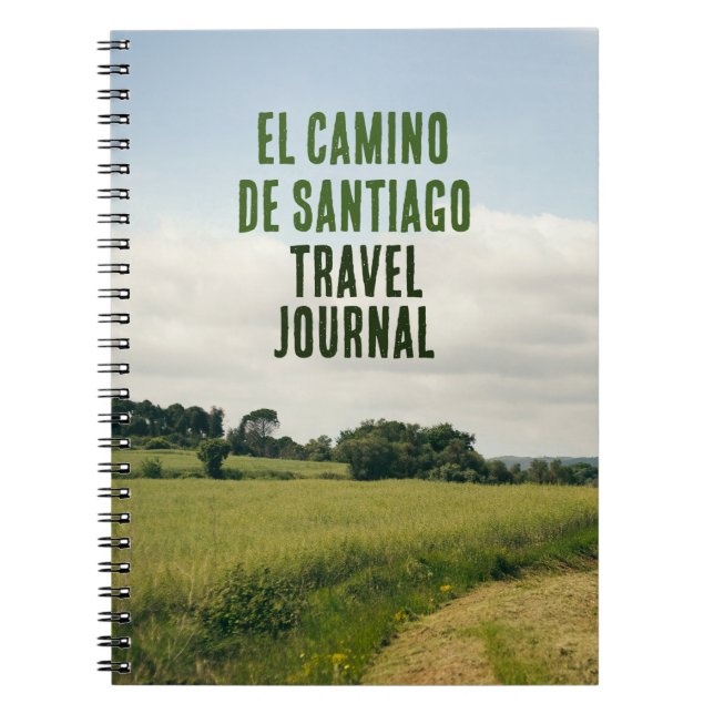 El Camino de Santiago Travel Journal Notizblock (Vorderseite)
