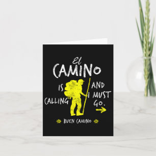 El Camino ruft und ich muss Santiago Compounds geh Karte