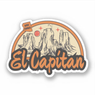 El Capitan, Arizona Aufkleber