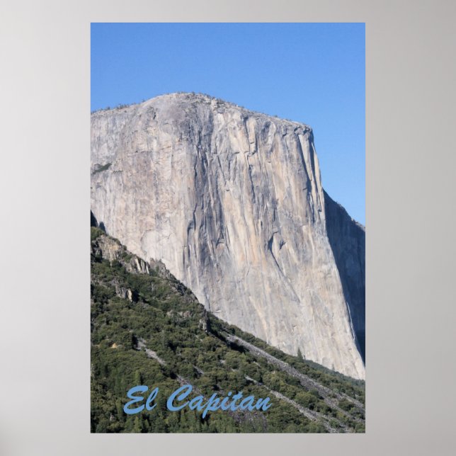 El Capitan Farbfoto Plakat drucken (Vorne)
