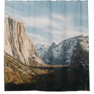 EL CAPITAN, JOSEMITE AM TAG DUSCHVORHANG