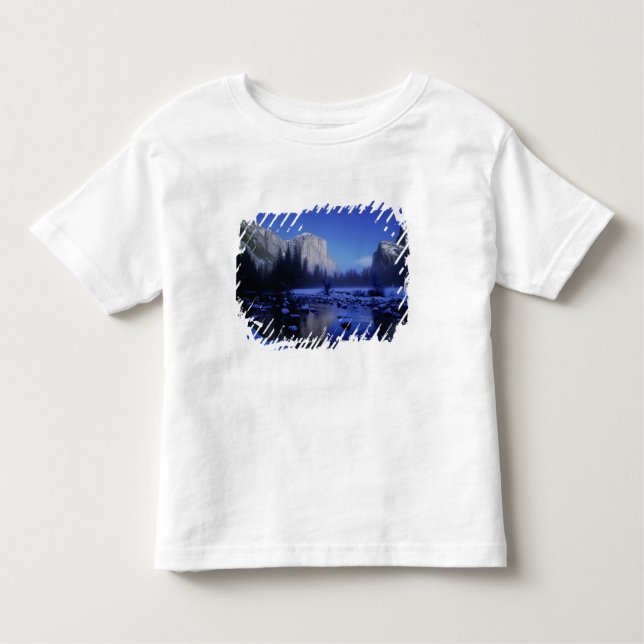 El Capitan Mountain, Yosemite National Park, Kleinkind T-shirt (Vorderseite)