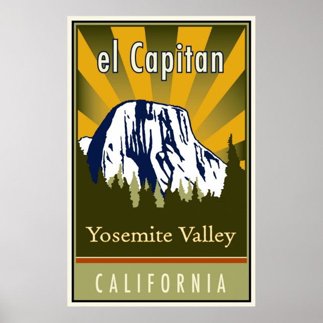 el Capitan Poster (Vorne)