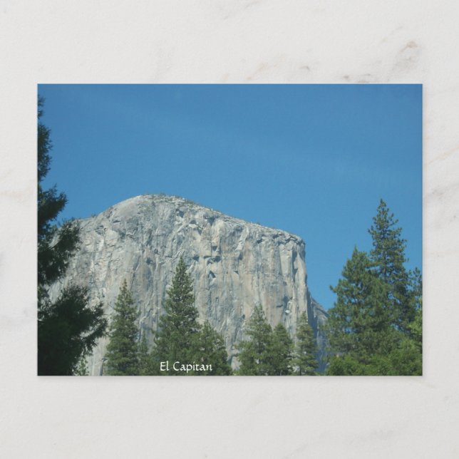 El Capitan Postkarte (Vorderseite)