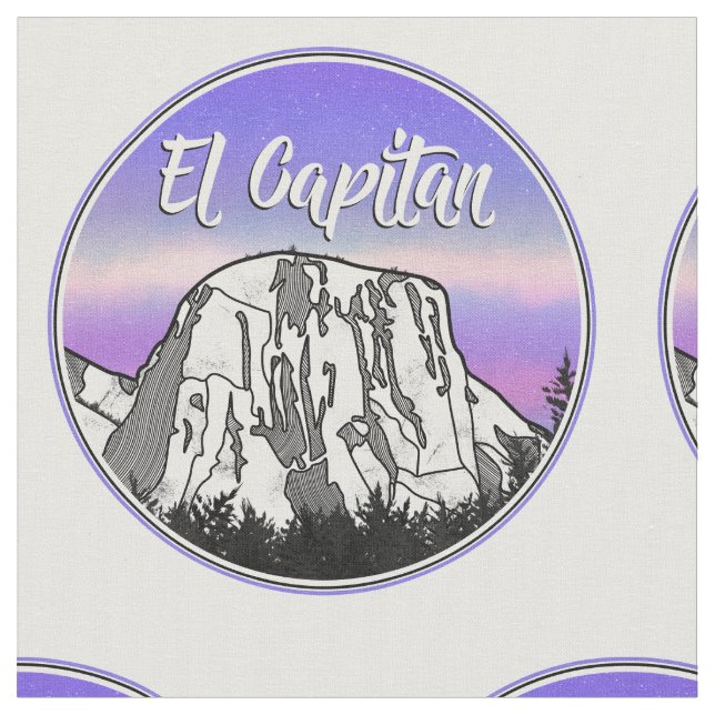 El Capitan Stoff (Nahaufnahme)