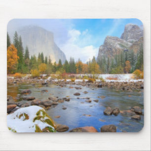 EL Capitan und drei Brüder Mousepad