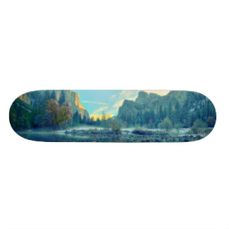 EL Capitan und drei Bruder-Reflexion Skateboard