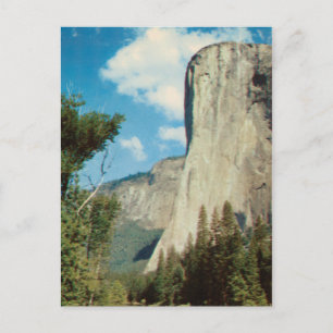El Capitan Vintage-Postkarte Postkarte