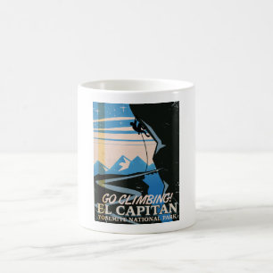 El Capitan Vintage Reiseplakat Kaffeetasse