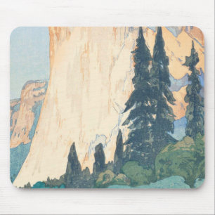 El Capitan Yosemite American Series Hiroshi Mousepad