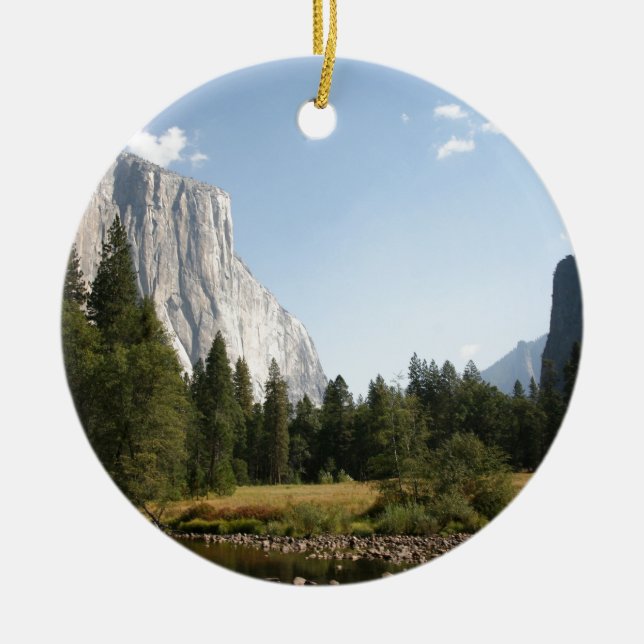 EL Capitan, Yosemite Nationalpark Keramik Ornament (Vorne)