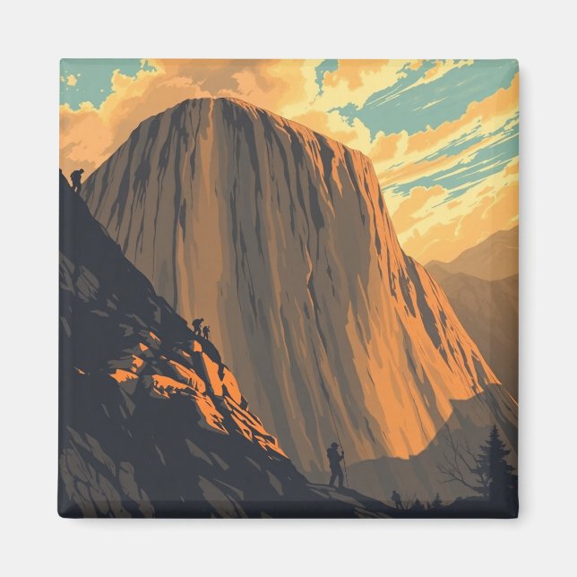 El Capitan Yosemite Nationalpark Souvenir Magnet (Vorne)