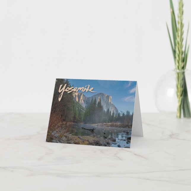 El Capitan Yosemite Notecard Karte (Vorderseite)