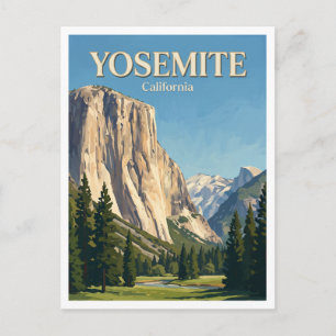 El Capitan Yosemite Postkarte