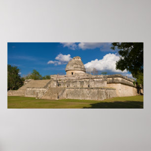 El Caracol in Chichen Itza Poster