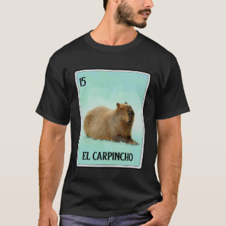 El Carpincho Capybara Card Capibara Spaß T-Shirt