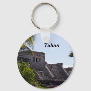 El Castillo de Tulum - Mayaruinen Schlüsselanhänger