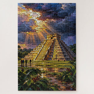 El Castillo Vor dem Sturm Puzzle