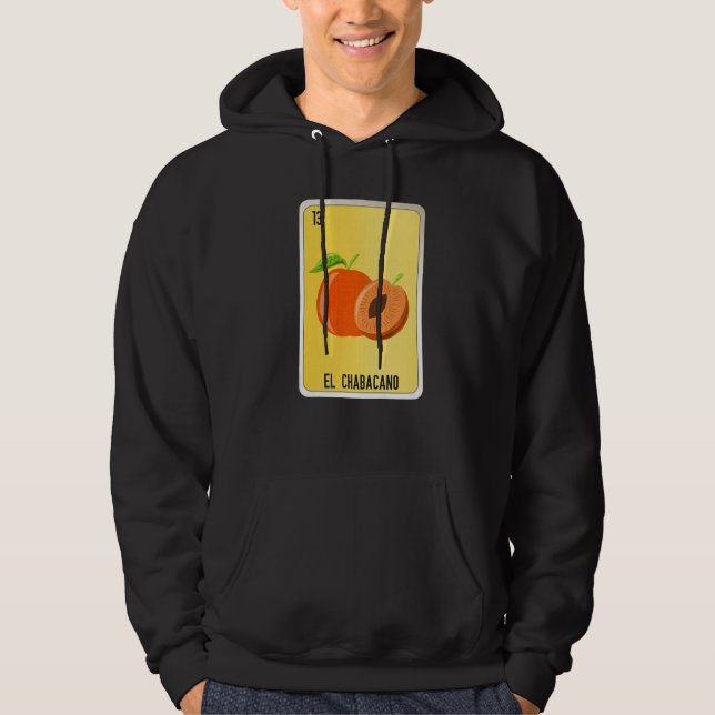 El Chabacano Mexican Slang Lottery Bingo Cards   Hoodie (Vorderseite)
