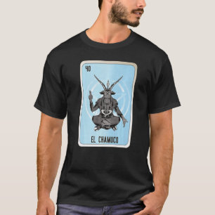 El Chamuco Mexican Lottery Mexico Loteria Cards T-Shirt